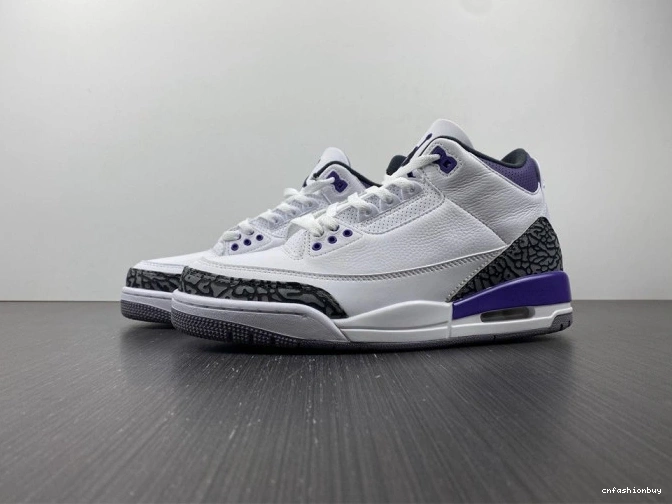 CT8532-105 'Dark Retro Jordan 3 Air Iris' 1122